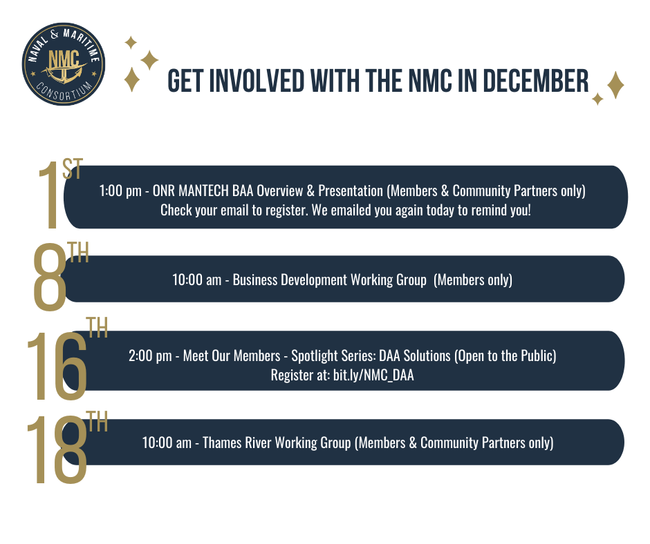 NMC December Meetings 